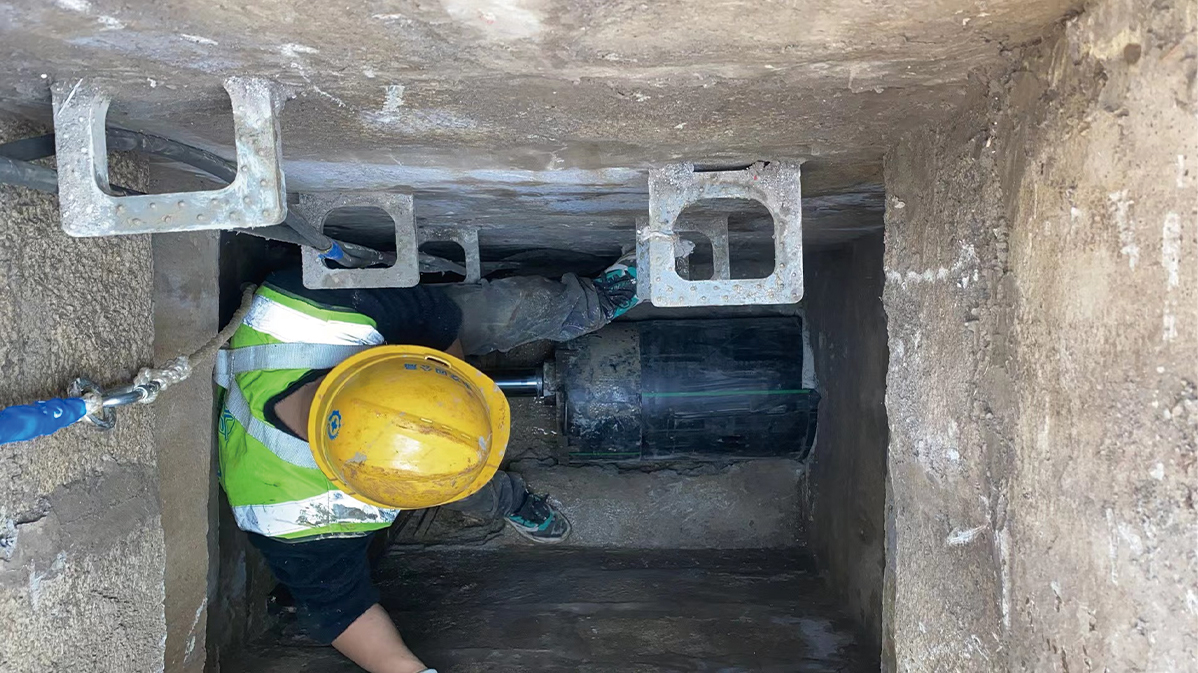 岗巴HDPE短管内衬法